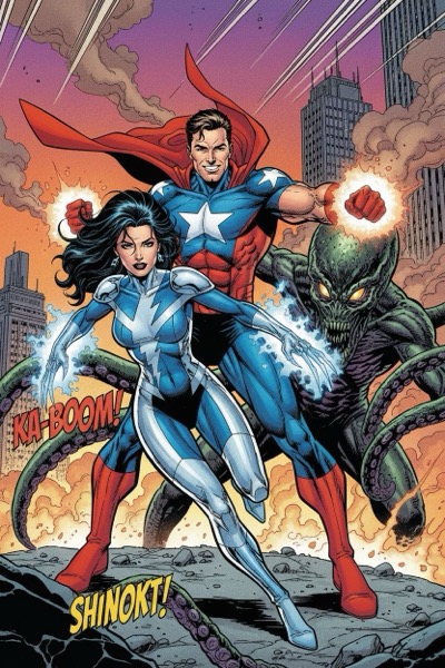 1990s Comic Book Art