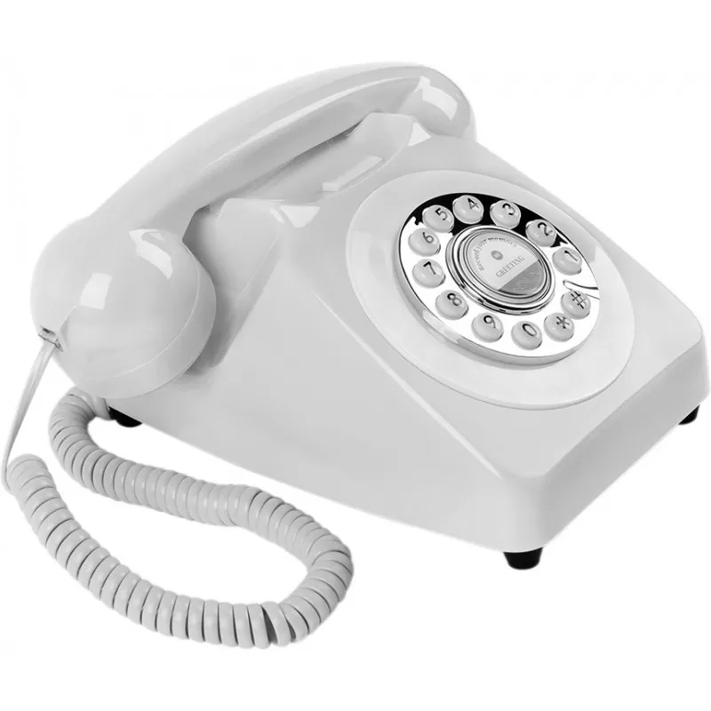 Audio gastenboek Retro wit