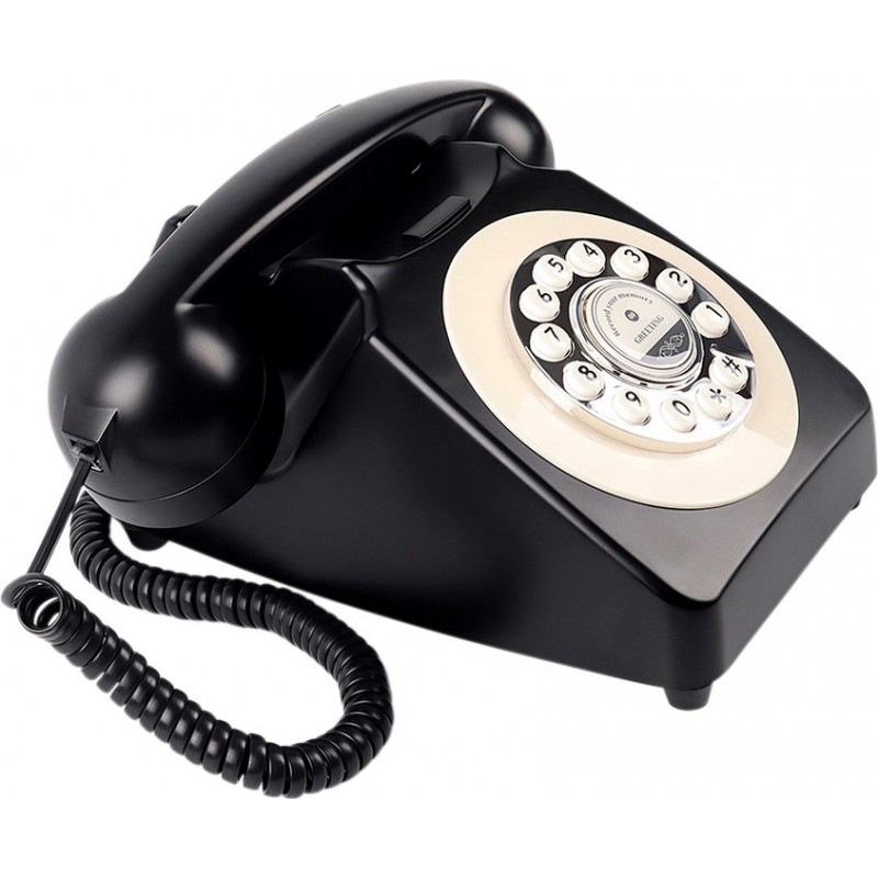 Audio gastenboek Retro zwart