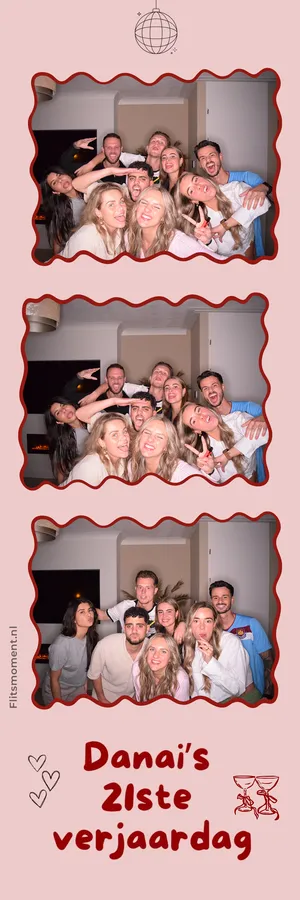 Fotostrip danai - Flitsmoment photobooth