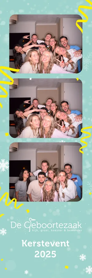 Fotostrip geboortezaak - Flitsmoment photobooth
