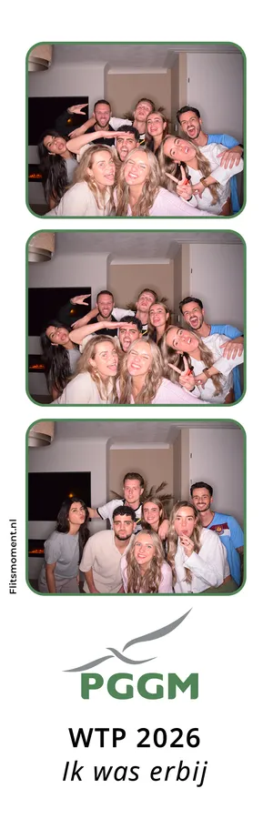 Fotostrip pggm - Flitsmoment photobooth