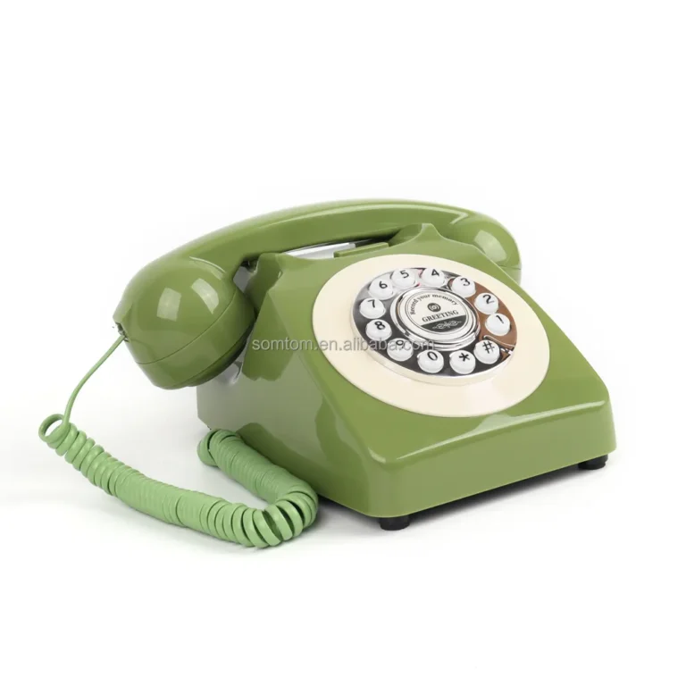Audio gastenboek Retro groen links voor