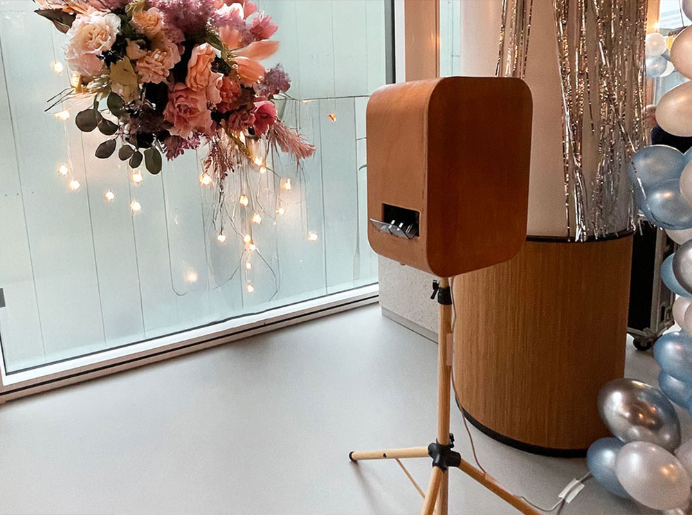 Photobooth huren bedrijfsfeest